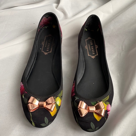 Ted Baker Floral Ballet Flats 